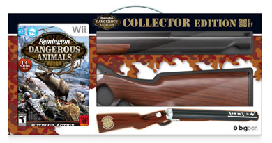 Remington Dangerous Animal   Collector Rifle Wii